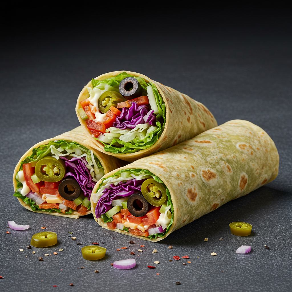 Classic Salad Wraps